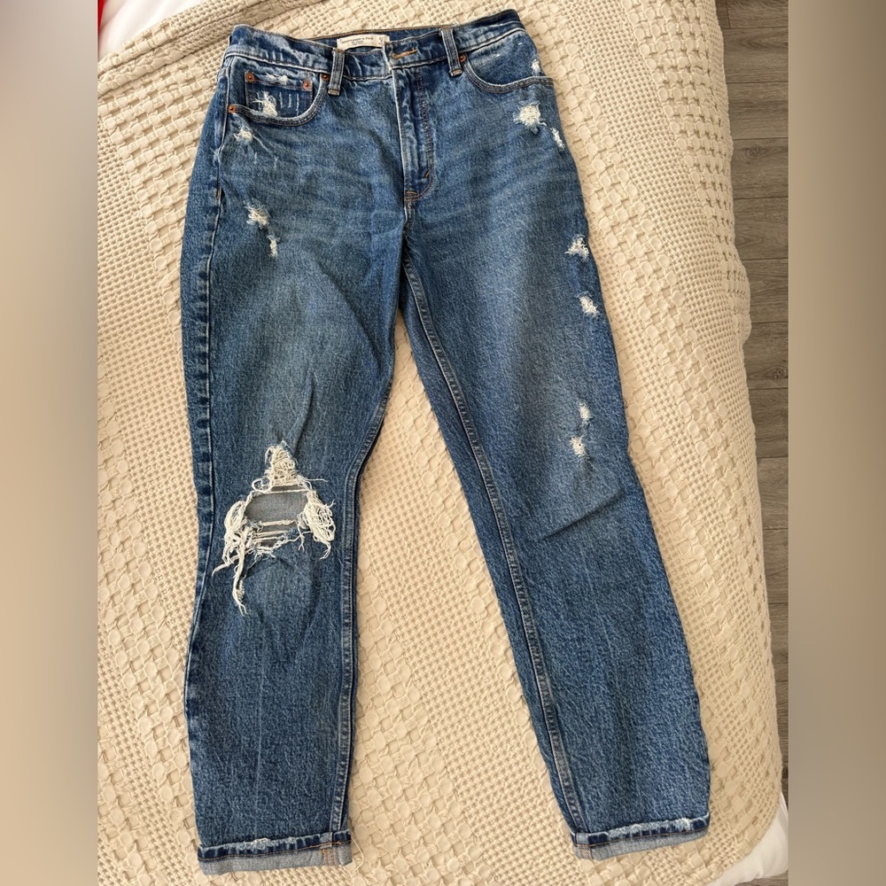 Abercrombie & Fitch Distressed Jeans